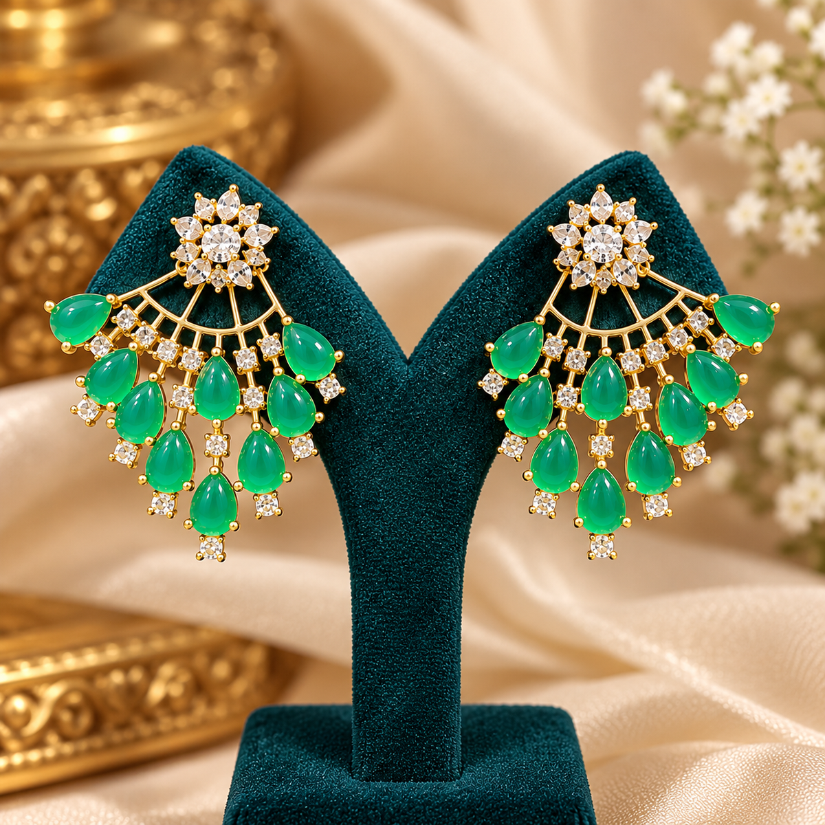 Mehreen Emerald Cascade GS#550