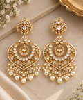 Deewan-E-Khas Chandbali Earrings